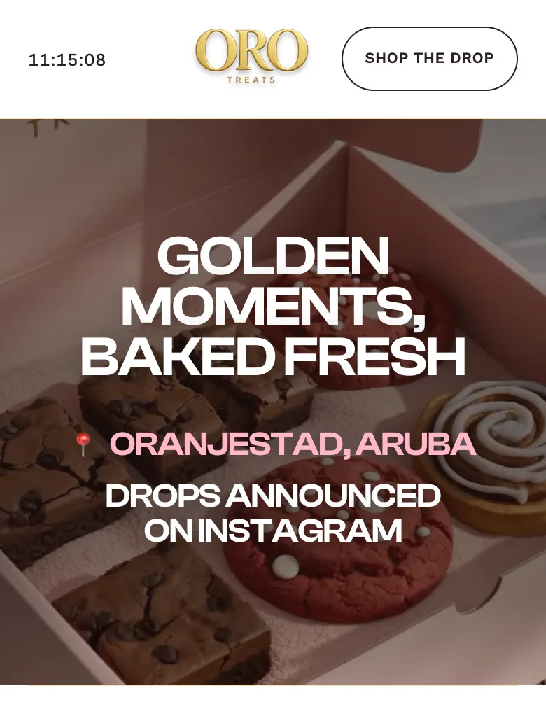 Oro Treats website